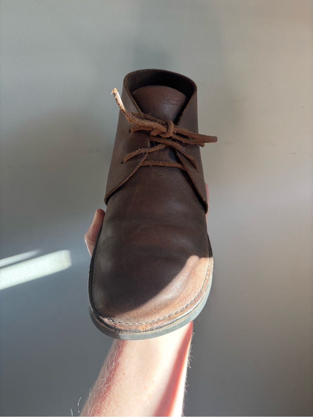 Aurora Shoe Company Brown Leather Boot